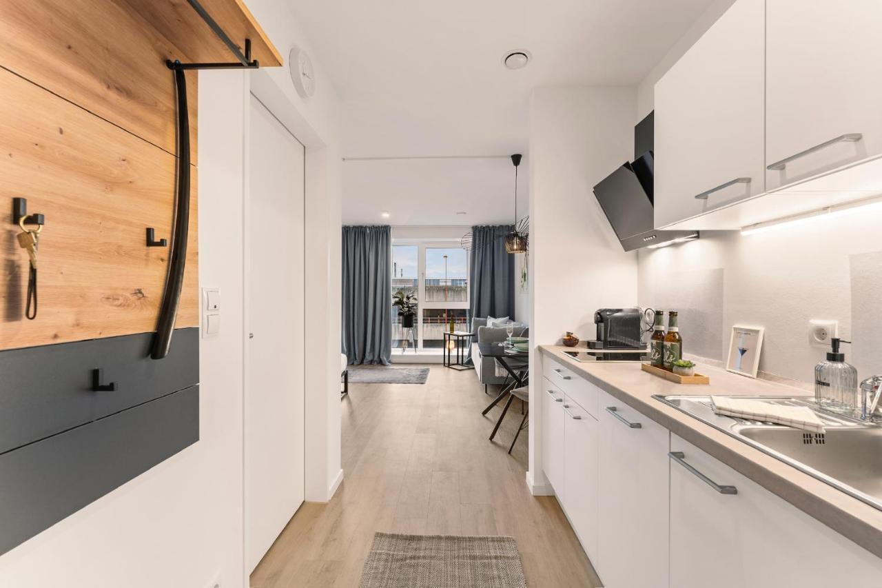 Modernes Apartment Am Gleispark Oldenburg Exterior photo