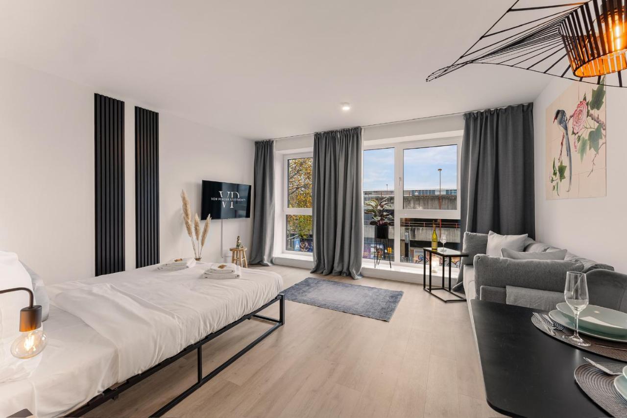 Modernes Apartment Am Gleispark Oldenburg Exterior photo
